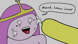 Adventure Time Porn - Princess Bubblegum Sucks and Fucks Lemongrab
