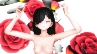 Maiden dissection - HENTAI MMD DANCE 3D UNDRESS YELLOW EYES COLOR EDIT SMIXIX