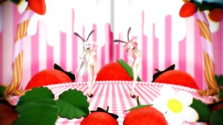 【MMD】(Bunny girls) Two lies【R-18】