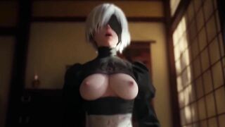 ⭐Lili Moussaieff - POV: NieR 2b Automata wants to fuck her pussy with you - (3D HD)