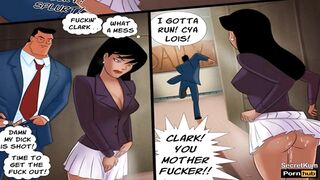Superman - Puppet Mistress - Super-girl fuck lois lane through Clark Kent