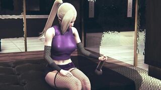 Ino Yamanaka will jerk off your dick if you ask