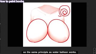 How to draw boobs!