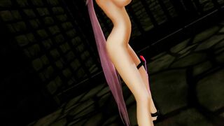 【SEX TOY-MMD】Reality tragic dance Haku - Squirting in the end【R-18】