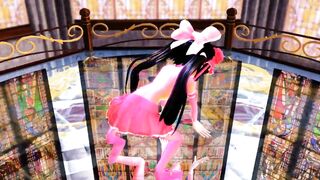 【MMD】Pink Cat - NJXA Pink【R-18】