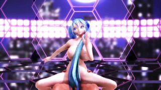 【SEX-MMD】HK Miku has sex dance at Lamb【R-18】