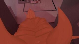 Your Trans Vtuber GF Gives You A Quick ASMR Blowjob POV - VRchat Erp