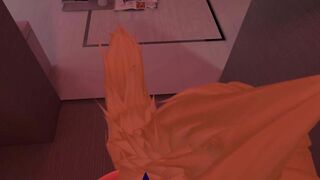Your Trans Vtuber GF Gives You A Quick ASMR Blowjob POV - VRchat Erp