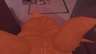Your Trans Vtuber GF Gives You A Quick ASMR Blowjob POV - VRchat Erp
