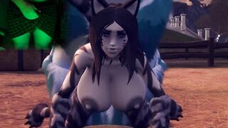 Big Tit Neko Cat Girl Fucked By Futa Wolf