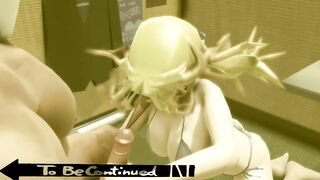 【SEX-MMD】Yuugi s extreme blowjob Pt1【No sound】【R-18】
