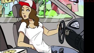 Pizza Delivery Girl (Hot Babe)