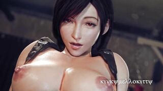 Tifa Lockhart Thighjob Anal Creampie Squirting Huge Cum - Final Fantasy VII