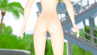 【MMD】Izumi - Bikini Dance【R-18】