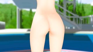 【MMD】Izumi - Bikini Dance【R-18】