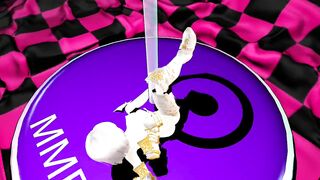 【MMD】(Demo) Hamakaze - Pole Dance【No sound】【R-18】