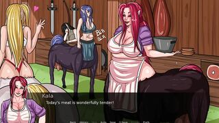 futa furry game - Village of centaurs [Alek ErectSociety] gameplay 2