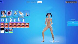 so i removed All Crystal's Clothes on my Fortnite Lobby