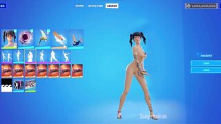so i removed All Crystal's Clothes on my Fortnite Lobby