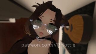 Cat Girl Pet Begs To Be Fucked POV VRChat Lap Dance Metaverse Neko Anime Hentai Petite