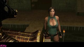 Lara Croft's Unforgettable Monster Cock Experience