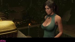 Lara Croft's Unforgettable Monster Cock Experience