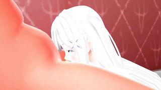【SEX-MMD】Kings pillow business? (Note NTR)【R-18】