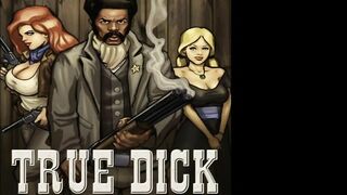 True Dick pt.1 - BBC Sheriff Stretching White Pussy with Huge 12 inch Monster Cock - Interracial