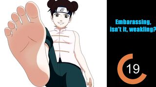 Tenten's Feet Humiliation Hentai JOI (Quickshot, Breathplay & Hearthbeat)