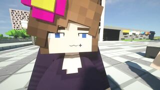 minecraft Jenny | pier city Tour the city and try to get naked