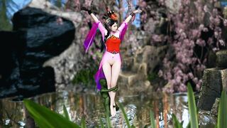 【 3D animation】中国古典美女被吊起来玩弄。Classic Chinese beauties are hung up and played with.