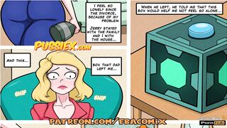 Rick and Morty - Beth's Secrets - 3som DP Anal Creampie cartoon comic parody xxx