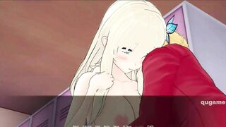 Suprise sex with hot Sena hentai game | hot blonde want sex hentai