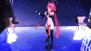 【MMD】KanColle Shreding Geigers cat in the river wind【R-18】