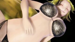 【SEX-MMD】Yakumo Ran - Swimsuit sex【R-18】