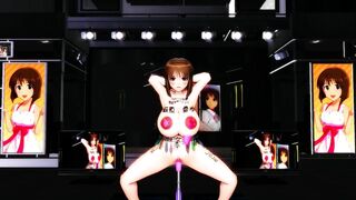 【SEX TOY-MMD】Inferior character series - Yukiho【No sound】【R-18】