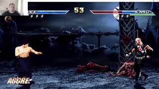 Mortal Kombat New Era (2022) Bruce Lee vs Kano