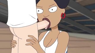 Rick and Morty - A Way Back Home - Sex Scene Only - Part 51 Reka Blowjob By LoveSkySanX