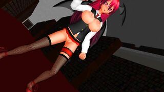 【MMD】Bubble Butt by the Little Devil of the East【R-18】