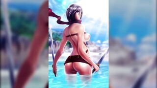 Mikasa Ackerman Sexy HENTAI UNCENSURED