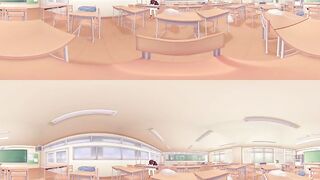 VR 360 Video Anime Doumyoji Cocoa Standing Position