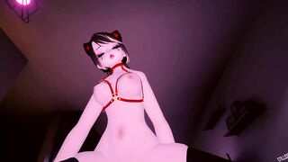 Your HouseCat Turned into a Neko and Masturbating on Top of You! (ASMR)
