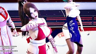 [MMD] GigaReol×EVO - Addiction Mai Shiranui Tamaki Kasumi DOA Hot Dance