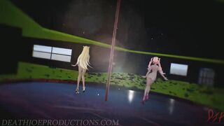 MMD R18 Nude Sedy Luka and Lily - Ai Dee 1089