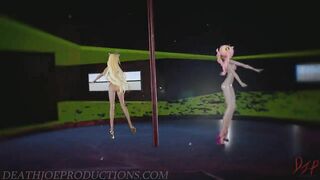 MMD R18 Nude Sedy Luka and Lily - Ai Dee 1089
