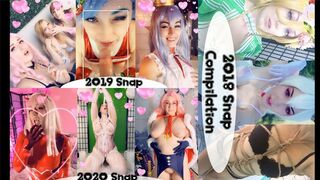 OmankoVivi Snapchat Compilation TEASER Smoking Cosplay Ahegao E-Girl