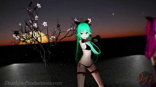 MMD R18 Yamakaze Duet - Love me if you can -1043