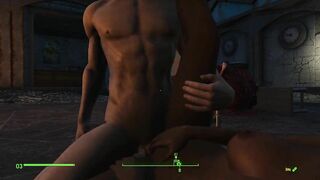 Faithful Servant Ash is a Muscular Guy Ready to Fulfill any Sex Whim | Fallout Heroes