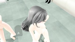 【MMD】I love Kiss Me in the classroom【R-18】