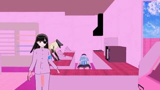 【SEX-MMD】Time stop 2【No sound】【R-18】